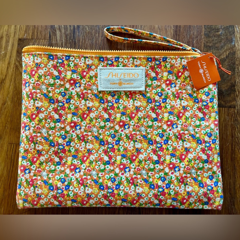 NWT Shiseido x Tory Burch wristlet